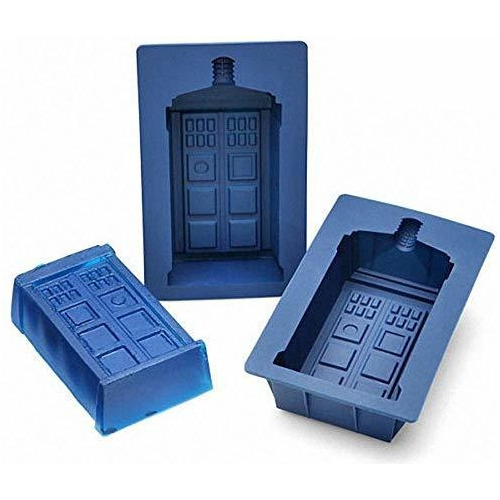 2 Uds Doctor Who Tardis Bandejas Para Cubitos De Hielo ...