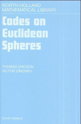 Libro Codes On Euclidean Spheres: Volume 63 - T. Ericson