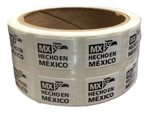 Imagen 1 de 2 de 10,000 Etiquetas Autoadheribles Hecho En Mexico De 9x13mm