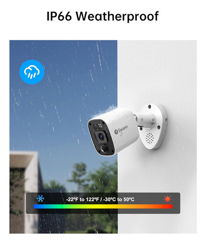 Cámara De Seguridad Sensor Dvr, Video 4k Uhd, Diseño ...