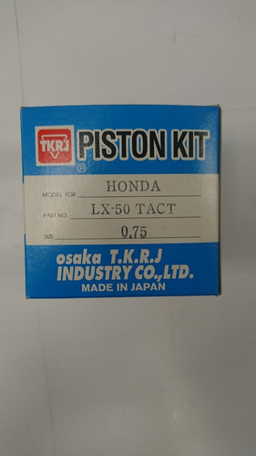 Kit Piston 0.75 Honda Elite Tact Lx 50 Japon