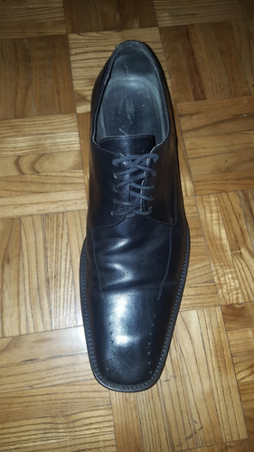 Zapatos 43 Zara De Cuero Y Suela Cosida Impecable Y Moderno 