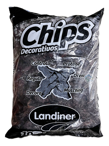 Chip Corteza Árbol Decorativo 10lt Landiner