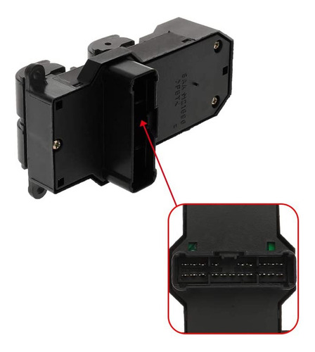 Botão Vidro Elétrico Honda Civic 2001 2002 2003 2004 2005.