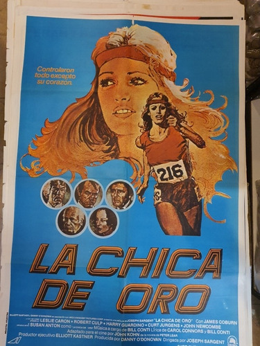 Afiche De Cine Original-la Chica De Oro- 2140