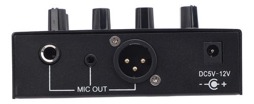 Preamplificador De Micrófono Dinámico Que Mejora La Calidad