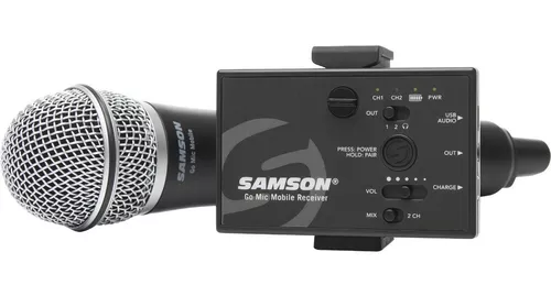 Microfono Inalámbrico Profesional Samson Go Mic Mobile Para Celulares  Celular