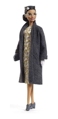 Imagem 4 de 9 de Barbie Mulheres Inspiradoras Rosa Parks Collector Ms Sj