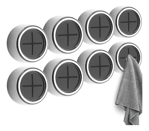 8 Pack Ganchos Para Toallas De Cocina Autoadhesivos