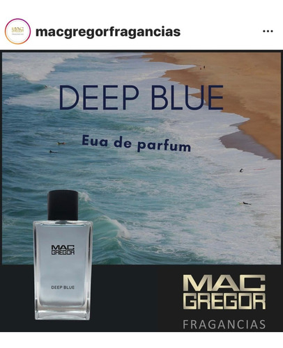 Perfume Mc Gregor Deep Blue Edp 100ml Nataliaperfumes