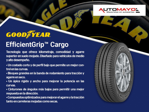 1 Llanta 215/65r15 (104/102t) Goodyear Efficientgrip Cargo