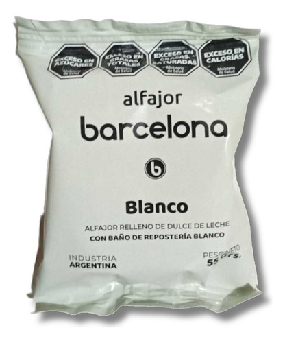 Alfajores Rellenos C/dulce D Leche Caja X 30 Unid-barcelona 
