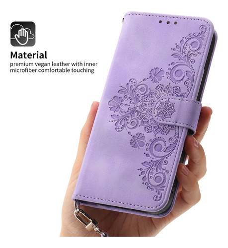 //funda De Piel Tipo Cartera Para Samsung Galaxy S23 S23fe/