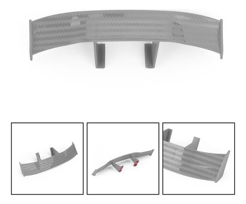 Gd1 Alerón Automático Universal Mini Spoiler Wing Grey