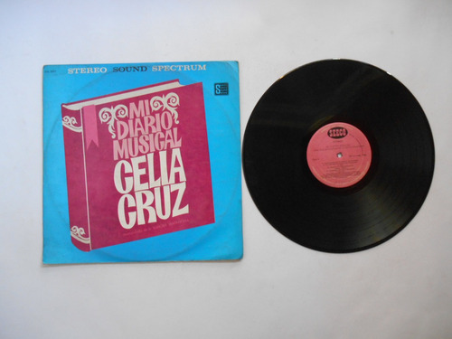 Lp Vinilo Celia Cruz Mi Diario Musical Edic  Colombia 1975