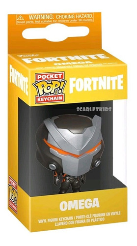 Funko Pop Llavero Fortnite Omega Original Scarlet Kids