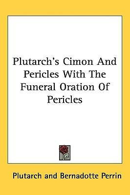 Libro Plutarch's Cimon And Pericles With The Funeral Orat...