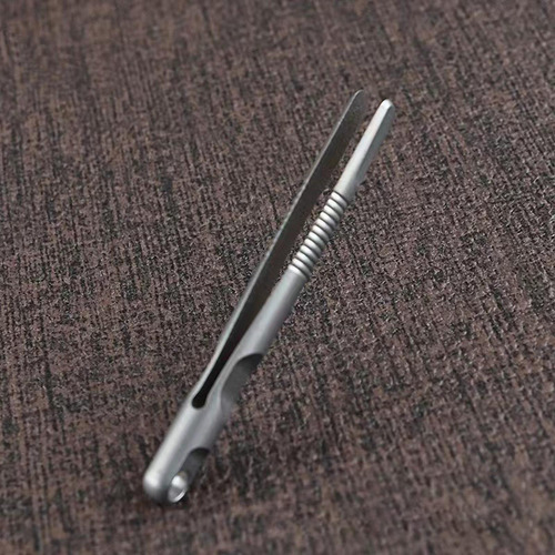 Mini Pinzas De Titanio Gadget Llavero Pinza Clip Para Viajes