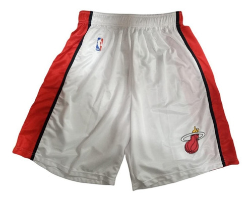 Short Basquet Miami Heat Licencia Oficial Nba - Local Olivos