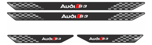 Adesivos Kit Soleira Resinado Audi S3 Sol2