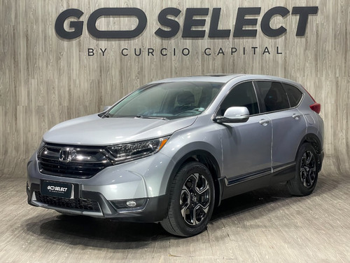 Honda Cr-v Ex Turbo 2018 Gris Plata Muy Buen Estado