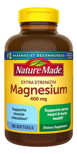 Nature Made Extra Strength Magnesium 400 Mg