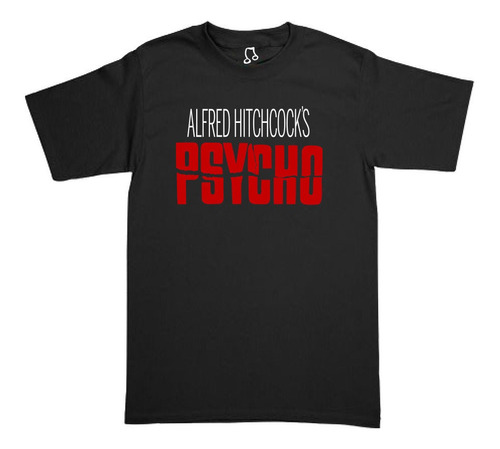Playera Psycho - Alfred Hitchcock