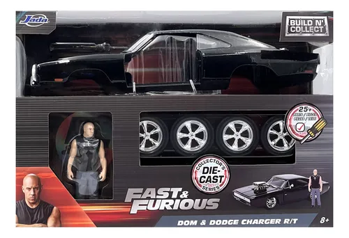 comprar Auto A Escala 1:24 Rápido Y Furioso Para Armar Figura Metal