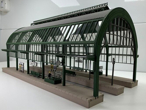 Imagen 4 de 5 de Nico Estacion Bonn Pintada Miniature World H0 (mntw 02)
