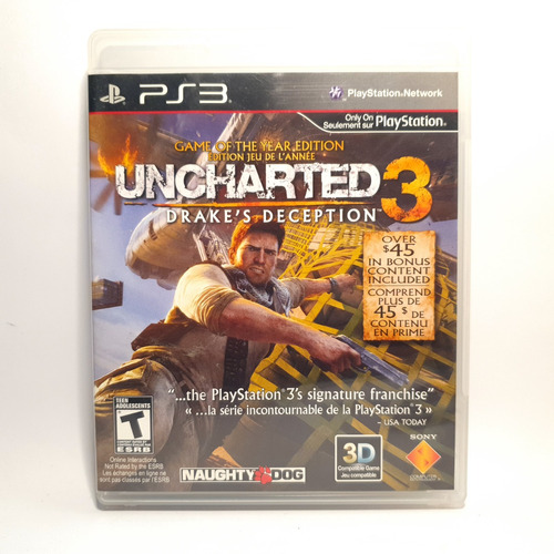 Juego Ps3 Uncharted 3 - Fisico