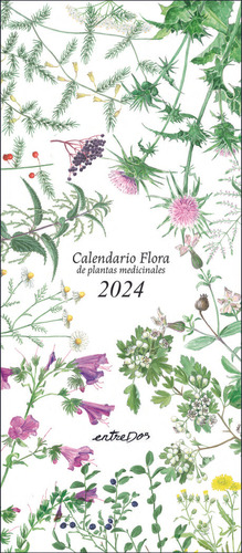 Libro Calendario Flora De Plantas Medicinales 2024 - , Vi...