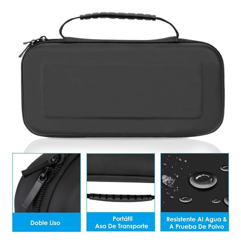 Imagen 4 de 8 de Estuche Protector Para Nintendo Switch Normal Pack 17 En 1