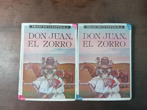 Libro Don Juan El Zorro   2 Tomos