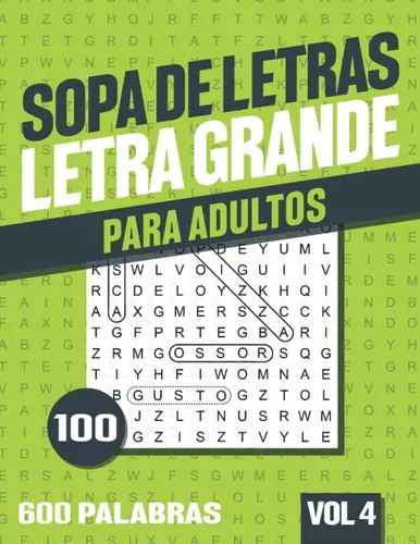comprar Libro: Sopa De Letras Adultos: Libro De Sopa De Letras Para