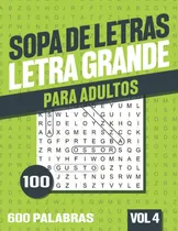 Comprar Libro: Sopa De Letras Adultos: Libro De Sopa De Letras Para