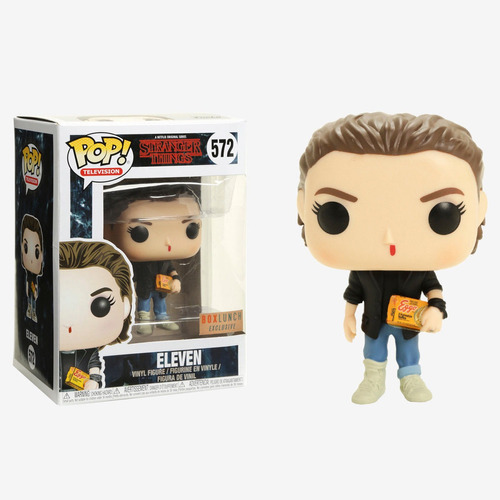 Figura Funko Pop De Once Con Caja De Eggos- Exclusivo