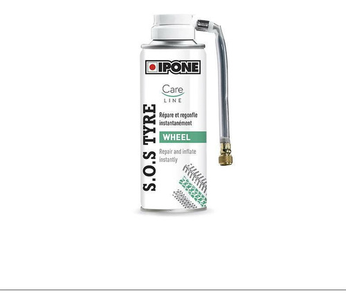 Imagen 1 de 4 de Spay Inflador De Cubiertas Moto Ipone Sos Tyre 200ml Ipone