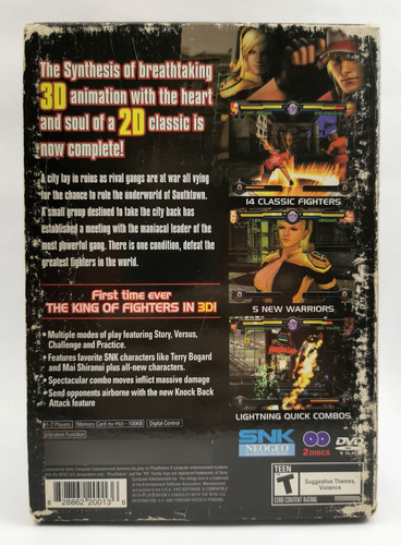 King Of Fighters The Maximum Impact Ps2 Kof * R G Gallery (Usado)