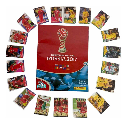 Album Copa Confederaciones 2017 Completo A Pegar (panini)