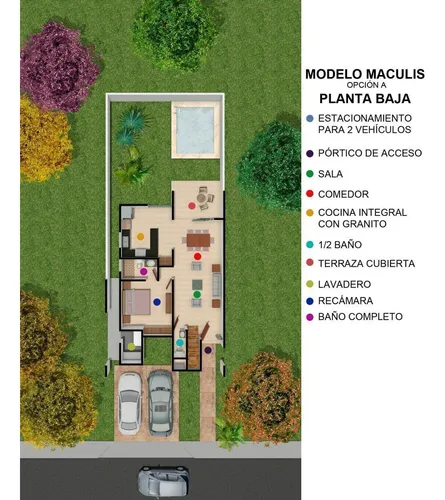 Casa En Venta En Mérida, Yucatán, Salvia Floresta Mod Maculis