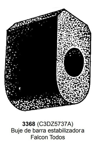 Buje De Barra Estabilizadora Falcon Todos Central 15mm