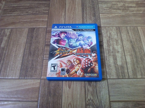 Jogo Ps Vita Street Fighter Vs Tekken Psvita