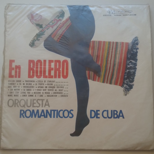 Lp Orquesta Los Románticos De Cuba - En Bolero. J