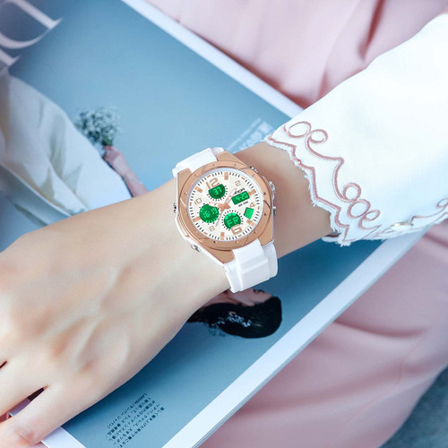 . Reloj Digital Multifunción Moda Fino Impermeable Para