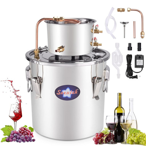 Kit Para Fabricar Vino, Licor Y Aguardiente Con Hervidor De 