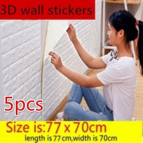 5 X 70 X 77 Cm 3d Pegatinas De Pared Autoadhesivas De Espuma