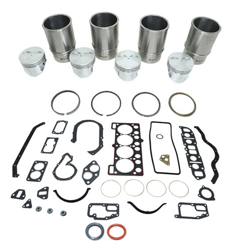 Kit Motor Álcool Del Rey 1.6 De 1984 A 1991 Ks Sabó