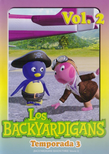 Imagen 1 de 3 de Los Backyardigans Temporada 3 Tres Volumen 2 Dos Dvd