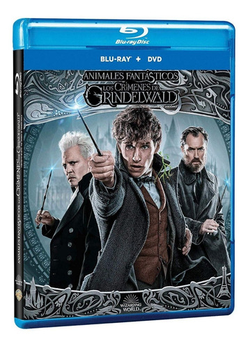 Animales Fantasticos Los Crimenes Grindelwald Blu-ray + Dvd