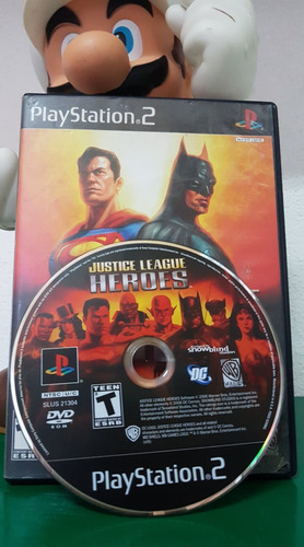 Liga De La Justicia Heroes Ps2 Original No Clon/repro (Usado)